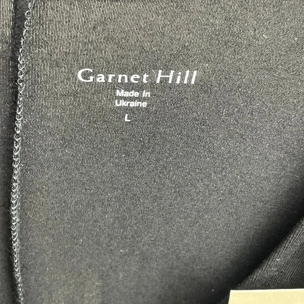 NWT Garnet Hill Dress‎ Size S Gray Taupe Organic Cotton Ribbed Cocoon Pocket
